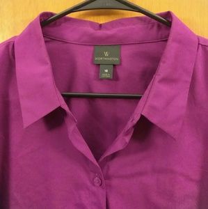 🍒 Worthington🍒 Fuschia Button up top